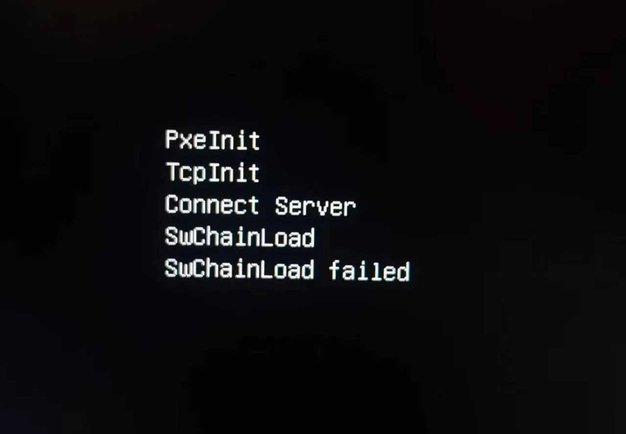 网维大师无盘启动提示PxeInit TcpInit无盘启动-无盘系统-网吧无盘系统